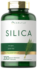 Carlyle Silica Supplement Capsules 200-count bottle front view