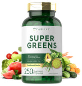 Carlyle Super Greens Capsules bottle – 250 count