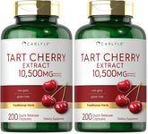 Carlyle Tart Cherry Capsules 2-pack packaging front view