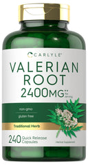 Carlyle Valerian Root Capsules 2400mg - 240 Count bottle