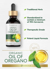 Carlyle vegan gluten-free oregano oil supplement ready for dietary-friendly routines