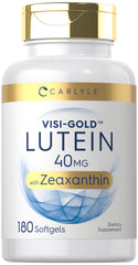 Carlyle Visi-Gold Lutein & Zeaxanthin supplement bottle