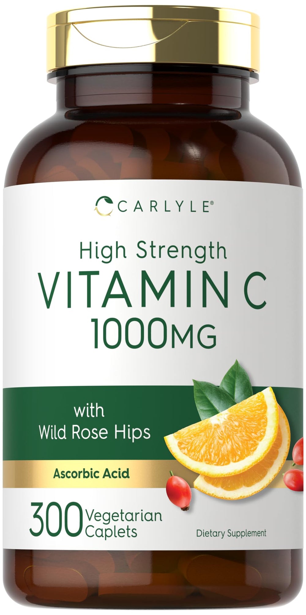 Carlyle Vitamin C 1000mg bottle label