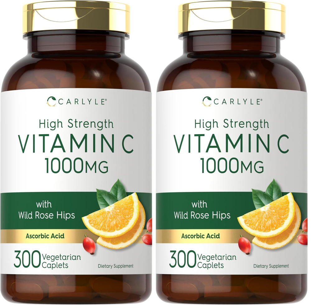 Hero image: Carlyle Vitamin C 1000mg, pack-of-2