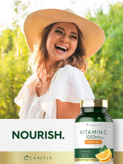 Lab testing seal indicating quality for Carlyle Vitamin C chewables