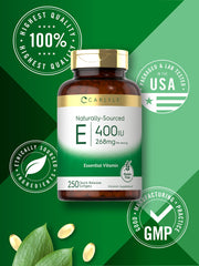 Carlyle Vitamin E 400 IU product packaging