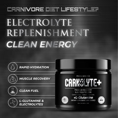 CARNOLYTE+ magnesium-malate provides bioavailable mineral support.