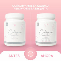 Caro Fit collagen powder with hyaluronic acid 500 g label