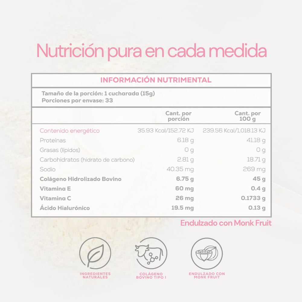 Usage directions for Caro Fit hydrolyzed collagen 500 g