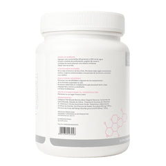 Nutrition label for Caro Fit hydrolyzed collagen 500 g