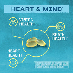 Carrageenan-free, non-GMO omega-3 supplement packaging