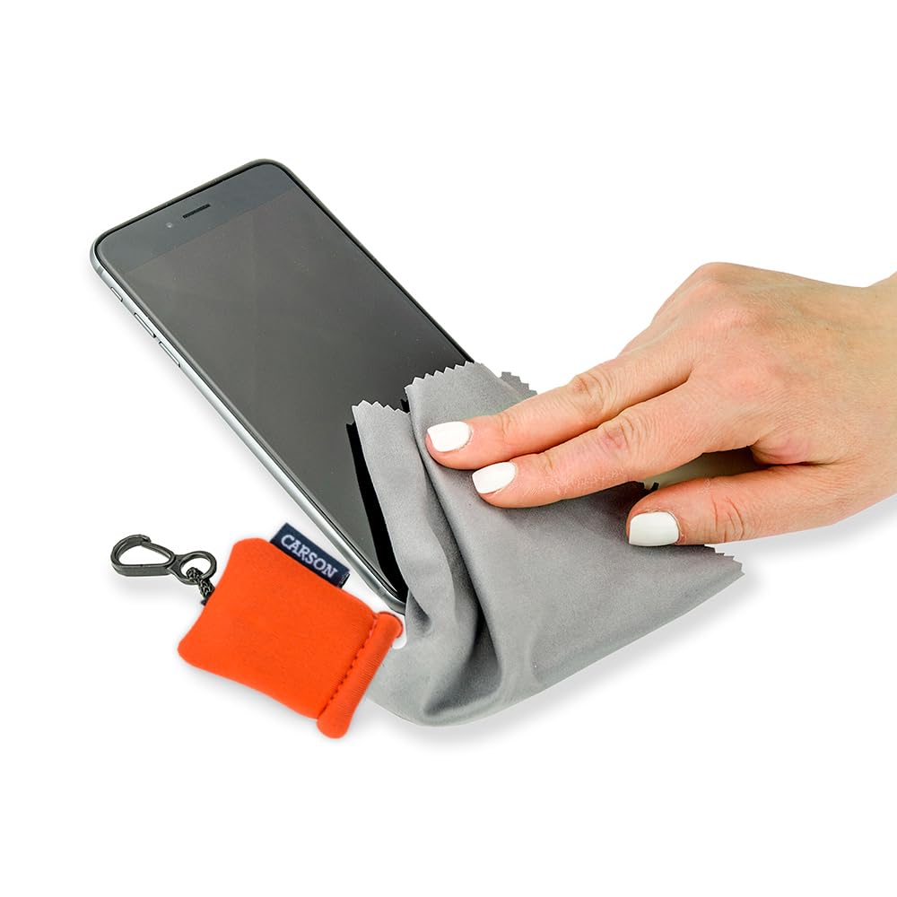 Close-up of the carabiner clip attached to the Stuff-It pouch
