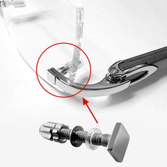 Silver replacement screws for Cartier sunglasses repair kit