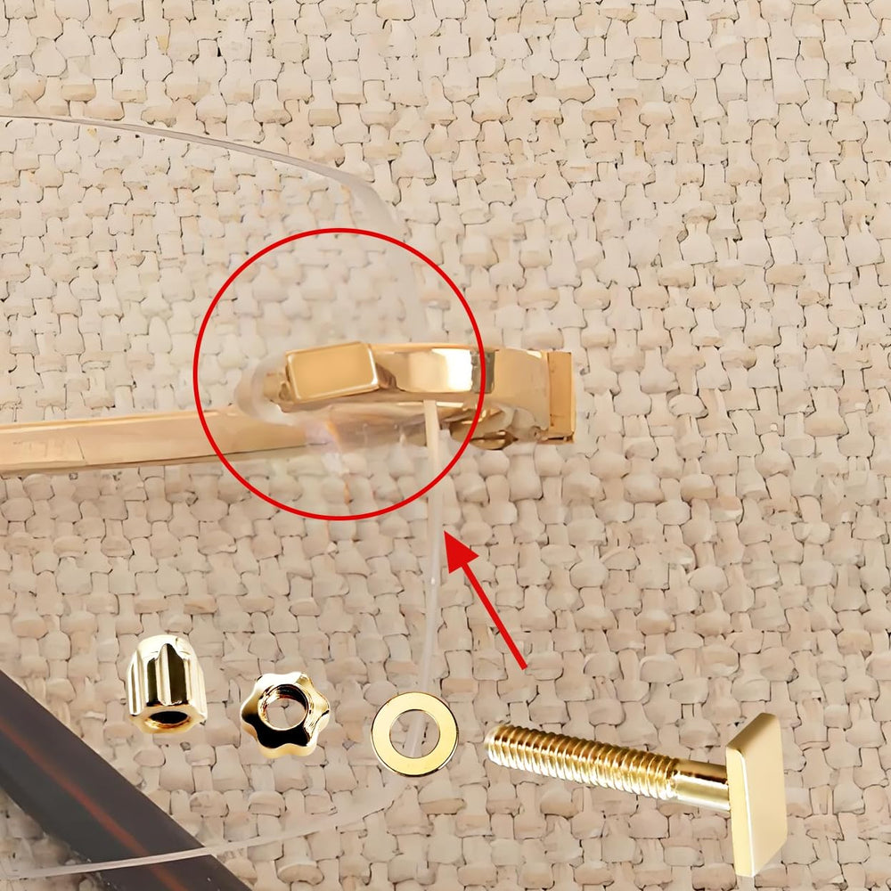 Gaskets included in Cartier screw set