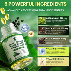Oregano oil rich in carvacrol at 99% concentration