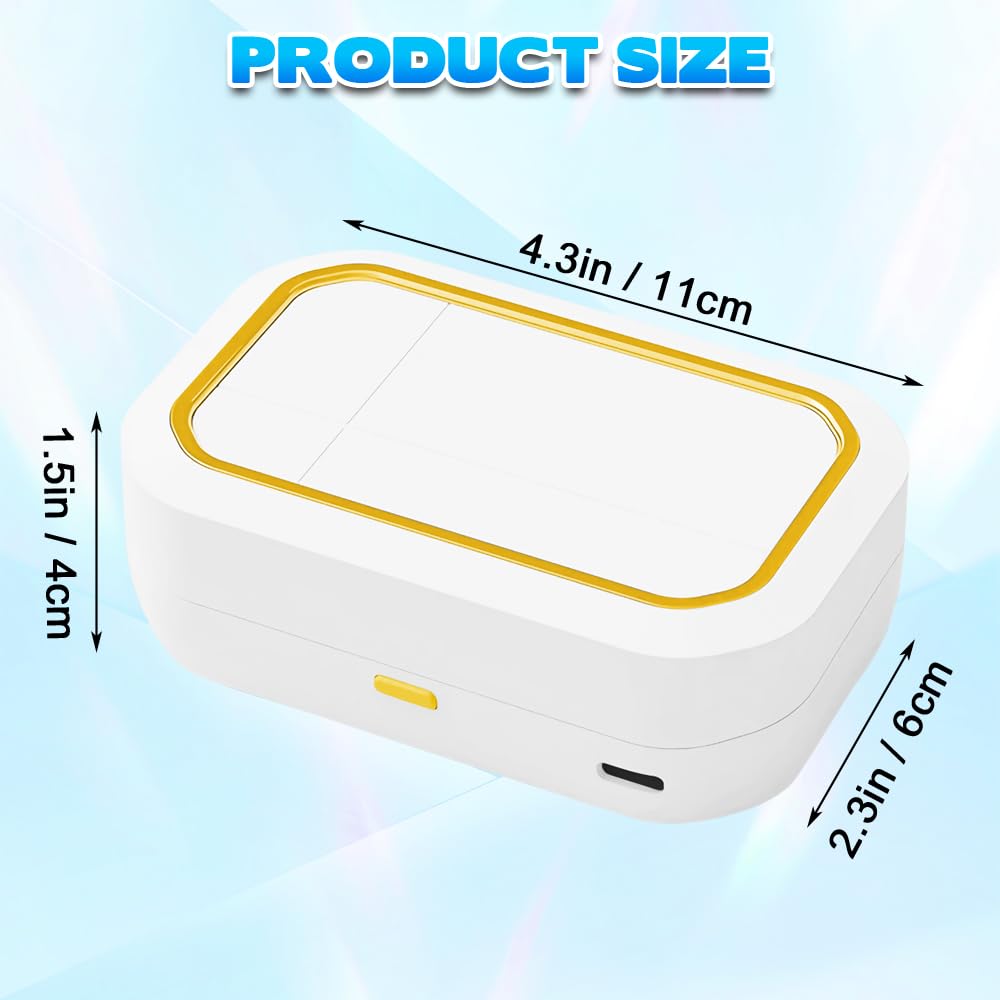 Display showing four adjustable cleaning modes