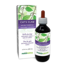 Cat's Claw bark tincture bottle with dropper, 6.76 fl oz