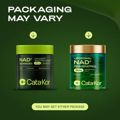 Cata-Kor dosage details on bottle indicate two capsules daily