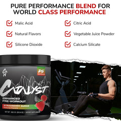 Catalyst Nutrition Himalayan Pink Salt crystals emphasize hydration and endurance support.