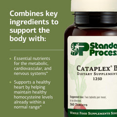 Cataplex B supplement close-up with capsules