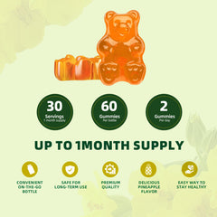 Catfit Mullein Gummies dosage 60-count image