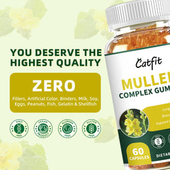 Catfit Mullein Gummies packaging and label
