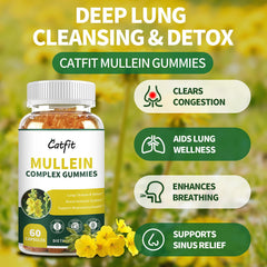 Catfit Mullein Gummies Pineapple flavor packaging