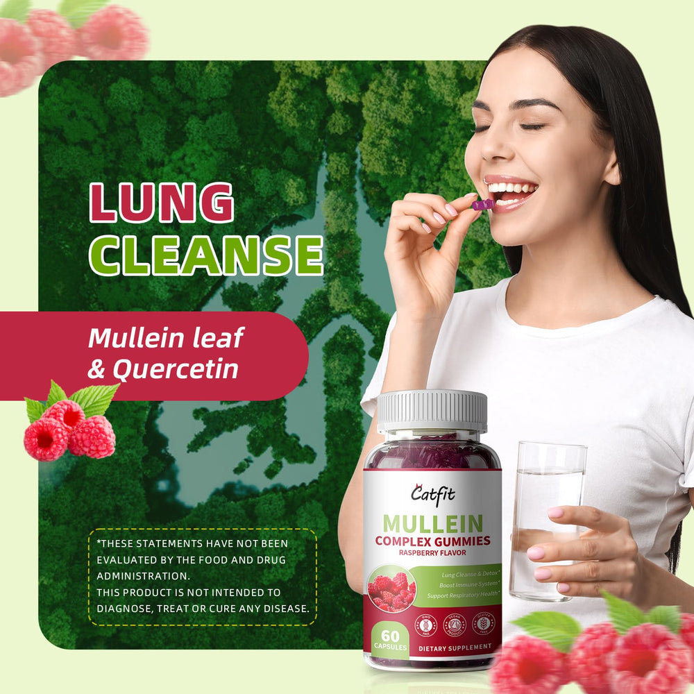 Catfit Mullein Gummies two-pack packaging