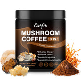 Catfit Mushroom Coffee Powder jar with 50 servings