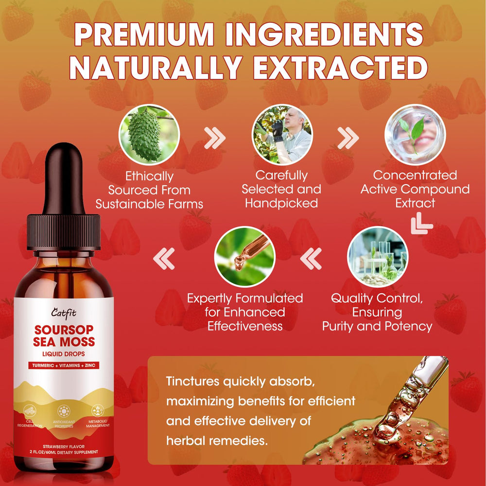 Vegan-friendly, sugar-free Catfit liquid drops