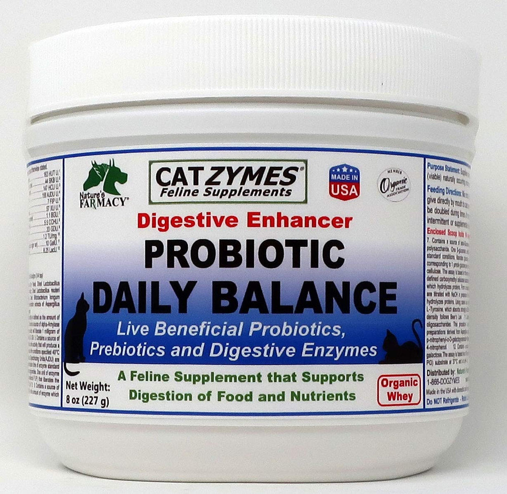CATZYMES Probiotic Daily Balance bottle, 5 Billion CFU, 8 oz