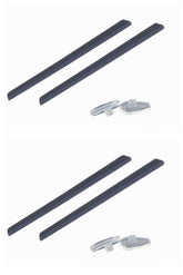 Caulo ear socks sleeve for Oakley frames in black