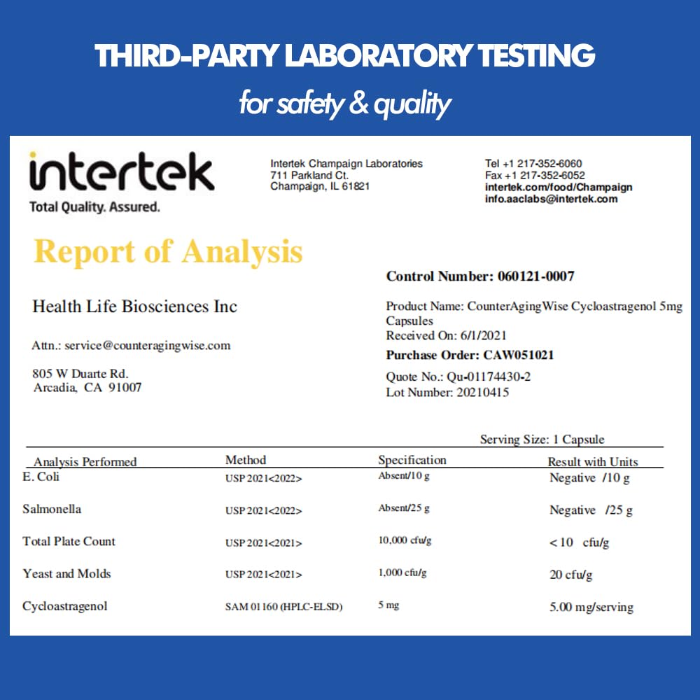 USA-made product with third-party lab testing