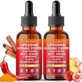 Cayenne Pepper Drops liposomal supplement bottle 4oz