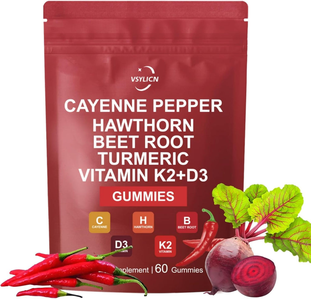 Cayenne Pepper Extract Gummies bottle with label