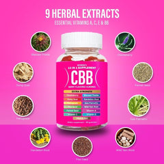 Packaging for CBB 13 in 1 Women’s Multivitamin Gummies Berry Flavor