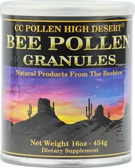 C C Pollen Bee Pollen Granules in Tin – 1 lb