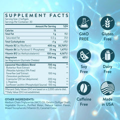 Liposomal delivery system illustration for C Calthorvitana Migraine Relief