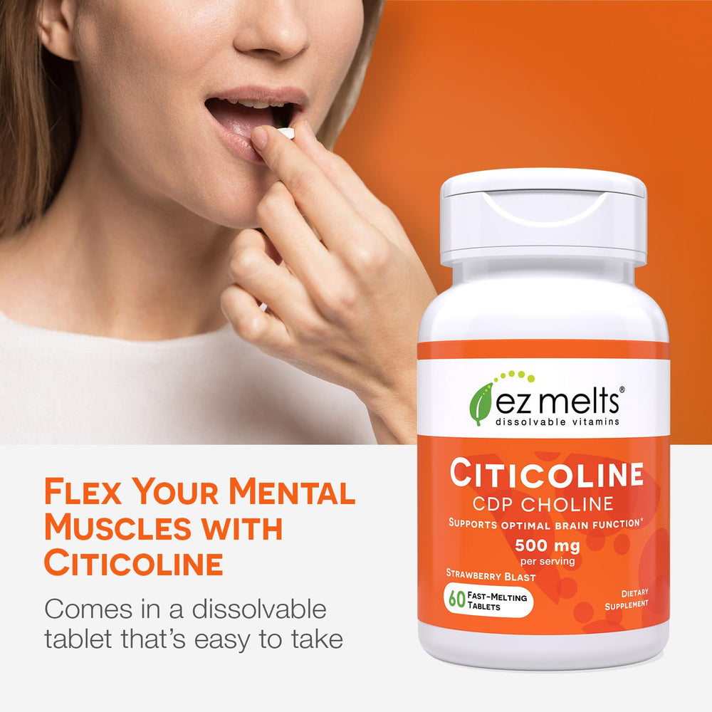 CDP choline brain support for focus and memory