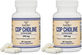 CDP Choline supplement bottle – two-pack front view