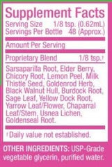 Pediatric dropper dispensing detox liquid for kids