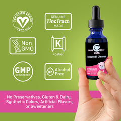 Cedar Bear Naturales drops offered for a simple daily routine with kids.