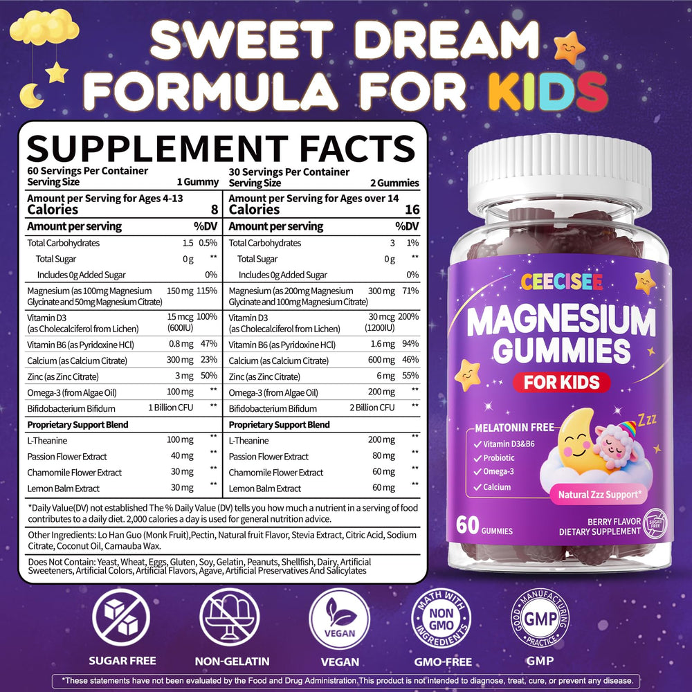 Close-up of mixed berry flavored gummies