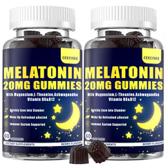 Ceecisee Melatonin 20mg Gummies bottle with 120 count