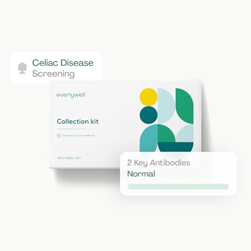 Celiac disease screening test kit components for at-home use