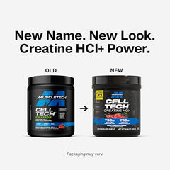 Close-up of Cell-Tech Creactor label highlighting Creatine HCl
