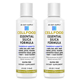 Front view of Cellfood Essential Silica Anti-Aging Formula 4 oz bottle