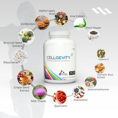 Detoxification and cellular health concept