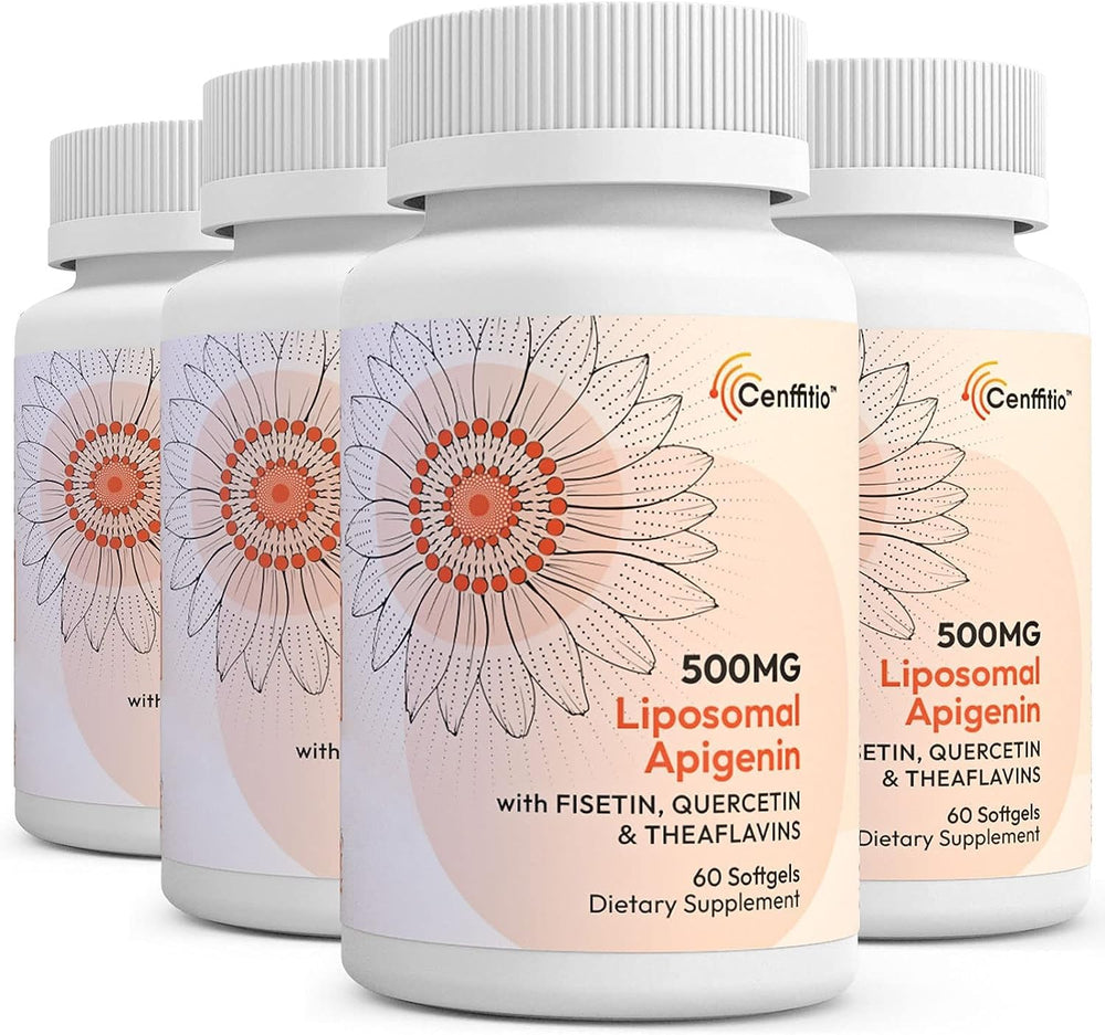 Cenffitio Liposomal Apigenin 500mg Softgels packaging front