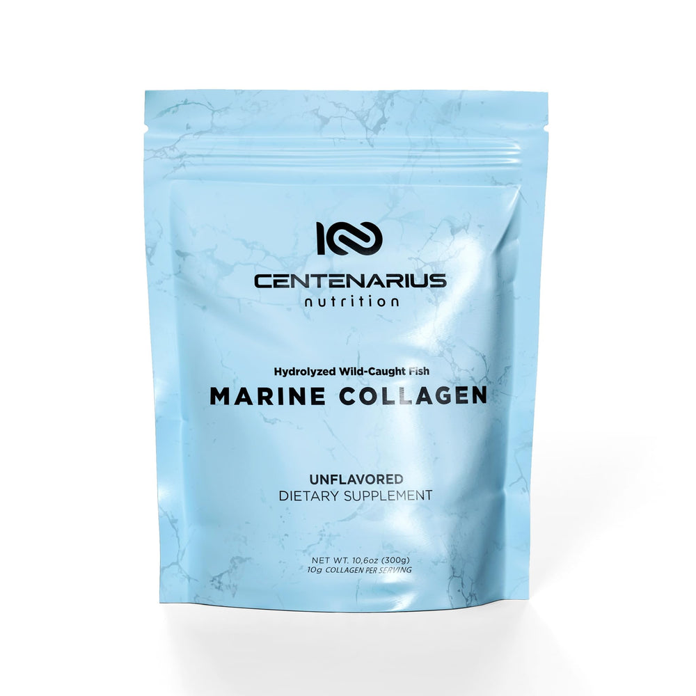 Centenarius Nutrition hydrolyzed marine collagen peptides bottle 300g